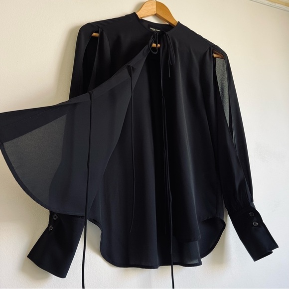 Rachel Comey Meryl Blouse in Black - Picture 9 of 16